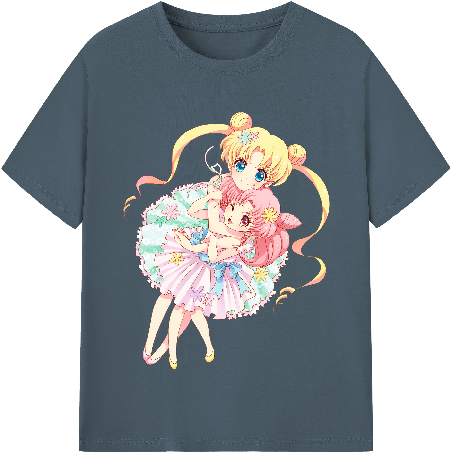（画像用） 美少女戦士セーラームーン 愛野 美奈子 あいの みなこ Sailor Moon Aino Minako 綿100％半袖Tシャツ（フロントプリント）